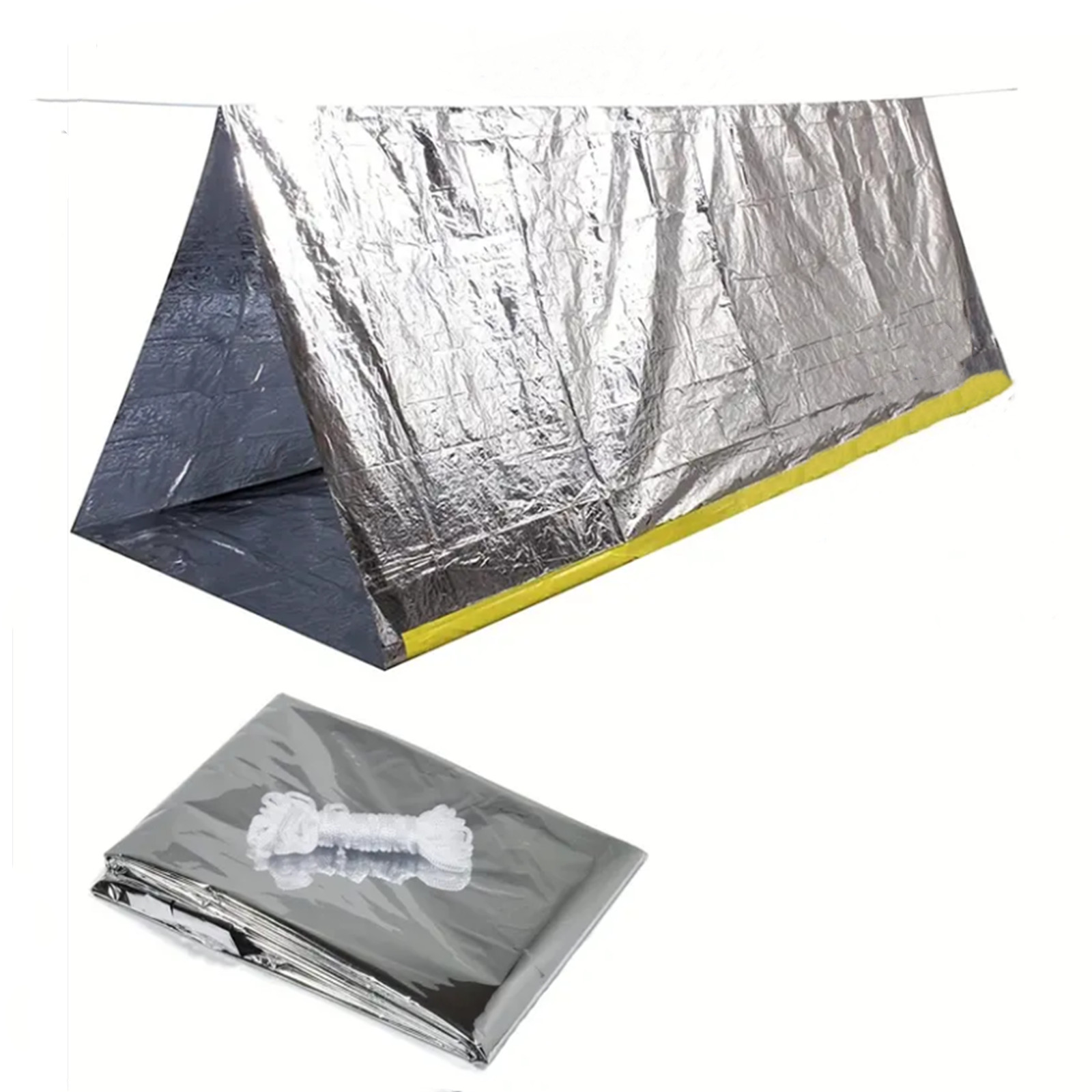 緊急テント、防水2人用緊急チューブテント（キャンプ・アウトド - Outdoor Camping Youtube のレビューと価格