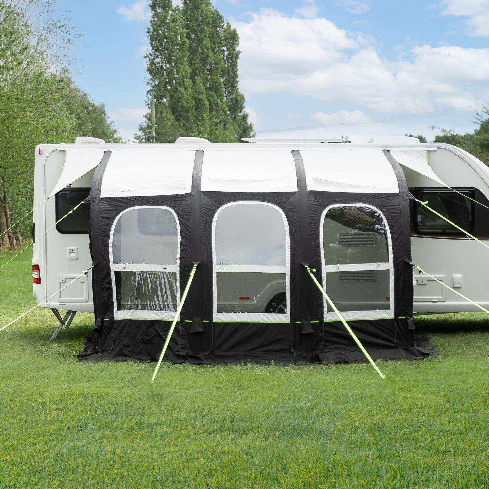 屋外キャンプ用エアオーニングキャラバンインフレータブルチュー - Travel Outdoor Camping Youtube のレビューと価格