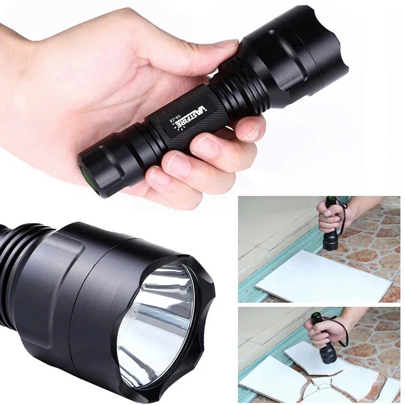 ハイパワーLED UV懐中電灯セット 395NM/青色光トー - Outdoor Camping Glamping Share のレビューと価格
