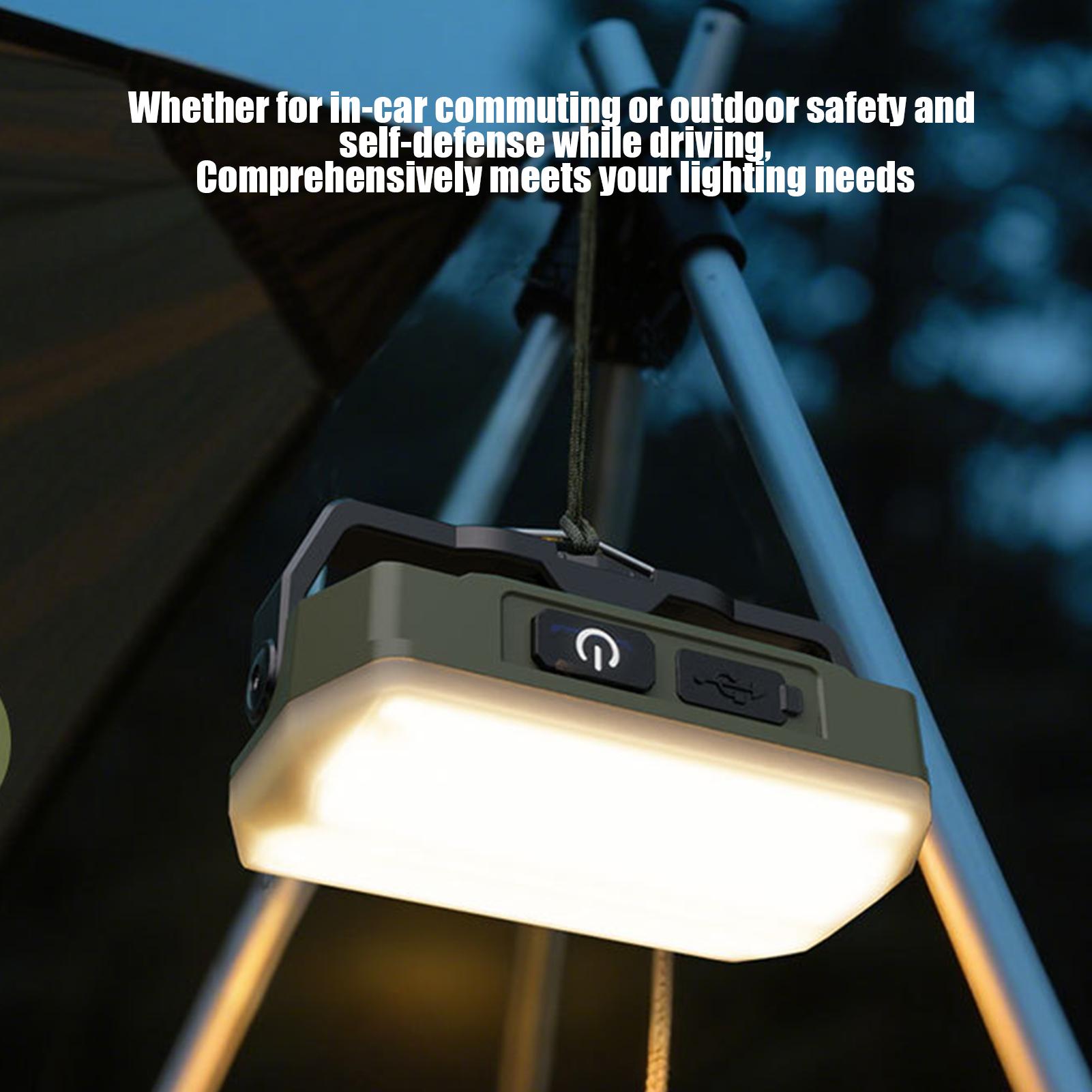 キャンプ用ランタン充電式磁気無段階調光作業キャンプ用ライトハ - Outdoor Camping Jobs のレビューと価格