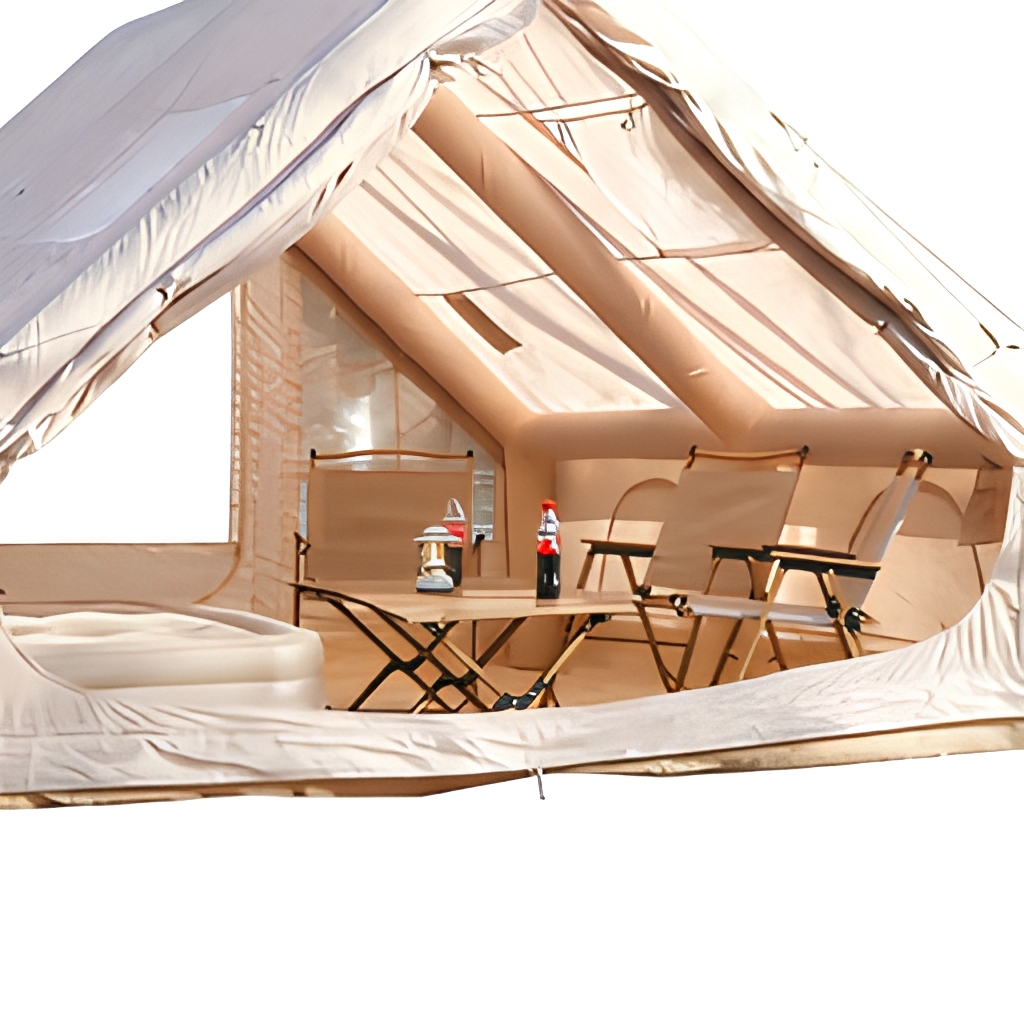 インフレータブルテント 取り外し可能な天窓付き 簡単設営 防 - Outdoor Camping Furniture のレビューと価格