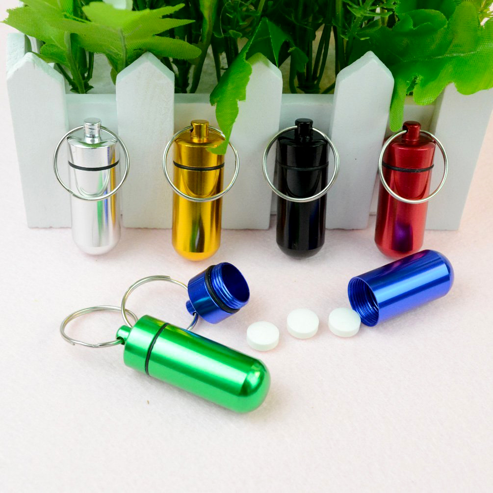 防水アルミ製ミニピルボックス,キーホルダー,ジオキャッチャー - Travel Outdoor Camping Youtube のレビューと価格