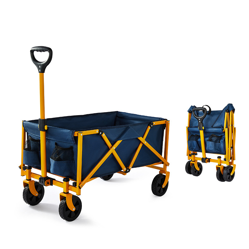 折りたたみ式ワゴン、ビーチカート大容量、頑丈な折りたたみ式ポ - Outdoor Camping Furniture のレビューと価格