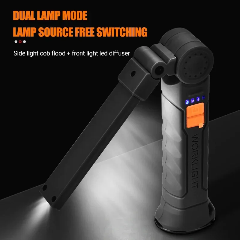 充電式 LED 懐中電灯 ワークライト マグネット&フック、 - Outdoor Camping Jobs のレビューと価格