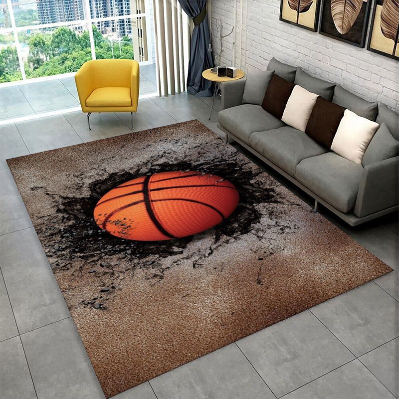 レトロバスケットボールコートスポーツ大面積ラグ滑り止め耐久性 - Outdoor Camping Mats Large のレビューと価格